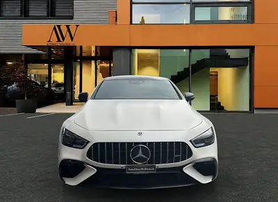 Mercedes-AMG GT 63 S E Performance 4Matic+ — Hypercar hybride rechargeable, 843 ch, 34000 km — fianco