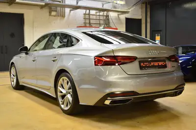 Audi A5 Sportback 40 TDI Sport quattro — Diesel performant, facelift 2021, 79'000 km — Heckansicht