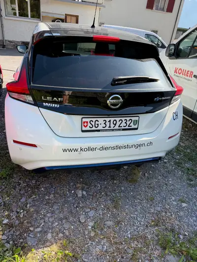 Nissan Leaf N-Connecta 2018 — Électrique performante, 115 000 km, sans accident — tableau de bord