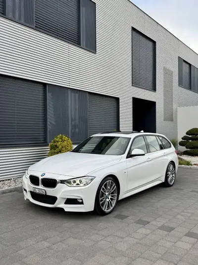 BMW 328i Touring — Break élégant, motorisation efficace et spacieuse — Seitenansicht