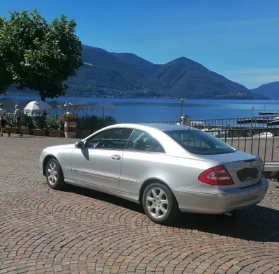 Mercedes-Benz CLK 200 Kompressor — Coupé sportif 2003, motorisation suralimentée — Außenansicht