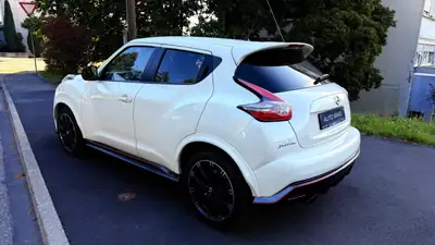 Nissan Juke 1.6 DIG-T Nismo RS 4x4 — SUV compact sportif, transmission Xtronic, 114'000 km — vista posteriore