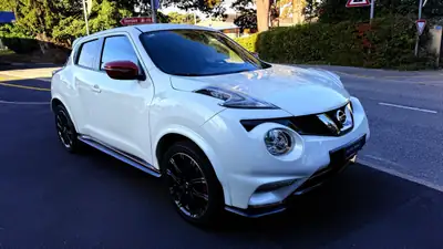 Nissan Juke 1.6 DIG-T Nismo RS 4x4 — SUV compact sportif, transmission Xtronic, 114'000 km — dettaglio