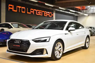 Audi A5 Sportback 40 TDI Sport quattro — Diesel performant, 87'000 km, entretien gratuit — vista esterna