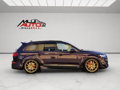 Audi SQ7 4.0 TDI — SUV 7 places performant, bodykit ABT, finition violette exclusive — dettaglio