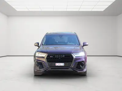 Audi SQ7 4.0 TDI — SUV 7 places performant, bodykit ABT, finition violette exclusive — Miniatura 8