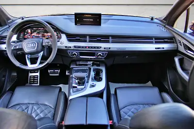 Audi SQ7 4.0 TDI — SUV 7 places performant, bodykit ABT, finition violette exclusive — Miniatura 11