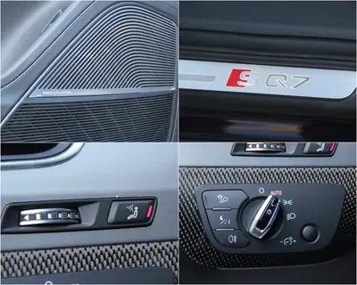 Audi SQ7 4.0 TDI — SUV 7 places performant, bodykit ABT, finition violette exclusive — Miniatura 22