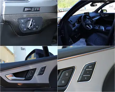Audi SQ7 4.0 TDI — SUV 7 places performant, bodykit ABT, finition violette exclusive — Miniatura 23