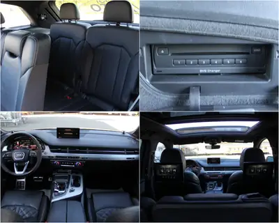 Audi SQ7 4.0 TDI — SUV 7 places performant, bodykit ABT, finition violette exclusive — Miniatura 26