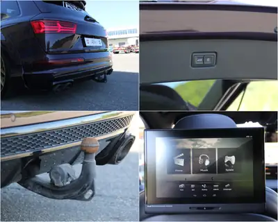 Audi SQ7 4.0 TDI — SUV 7 places performant, bodykit ABT, finition violette exclusive — Miniatura 29