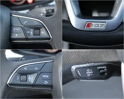 Audi SQ7 4.0 TDI — SUV 7 places performant, bodykit ABT, finition violette exclusive — Miniatura 32