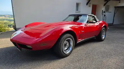 Chevrolet Corvette C3 Cabriolet 427 L36 — Légende américaine 1968, 396 ch, Matching Numbers — vista esterna