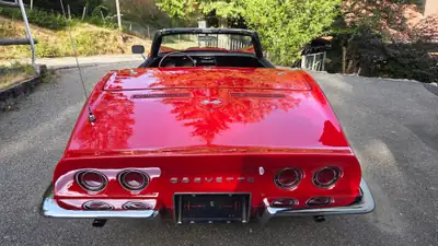 Chevrolet Corvette C3 Cabriolet 427 L36 — Légende américaine 1968, 396 ch, Matching Numbers — dettaglio