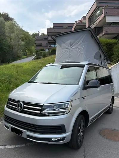 VW T6 2.0 TDI 150 Beach Edition — Monospace spacieux, diesel économe et sans sinistre — rear view