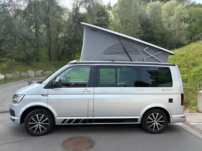 VW T6 2.0 TDI 150 Beach Edition — Monospace spacieux, diesel économe et sans sinistre — exterior view