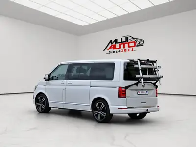VW T6 Multivan 2.0 Bi-TDI Highline 4Motion — 7 places, 4 roues motrices, finition premium — arrière