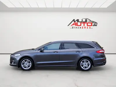 Ford Mondeo 2.0 TDCi Titanium PowerShift — Break spacieux, diesel économique, fraîchement révisé — Seitenansicht