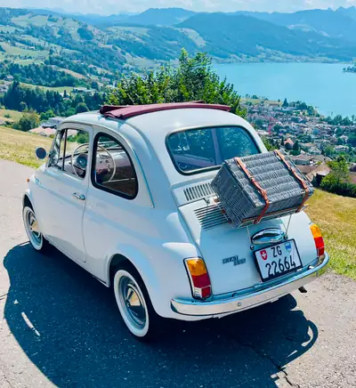FIAT 500 F 1969 — Icône des années 60, véritable pièce de collection — cruscotto