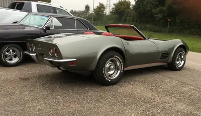 Chevrolet Corvette C3 1972 — Cabriolet légendaire, moteur V8 5.7L, seulement 37'270 km — Seitenansicht