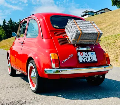 Fiat 500 F 1971 — Icône vintage authentique, rouge d'époque, état exceptionnel — Thumbnail 8