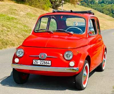 Fiat 500 F 1971 — Icône vintage authentique, rouge d'époque, état exceptionnel — Thumbnail 14
