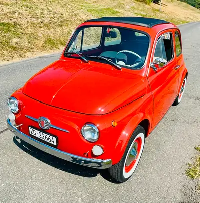 Fiat 500 F 1971 — Icône vintage authentique, rouge d'époque, état exceptionnel — Thumbnail 13