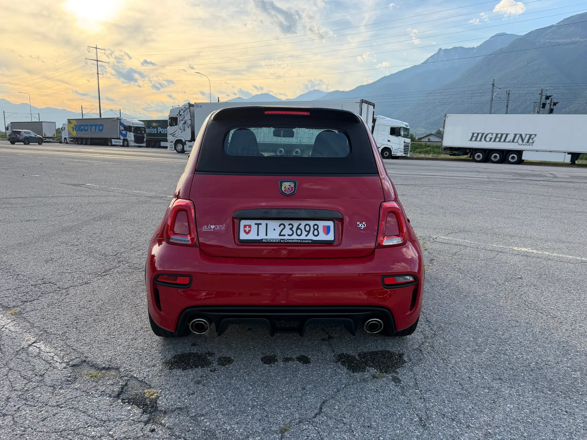 Fiat 595 Abarth 2024 occasion Bellinzona — 2