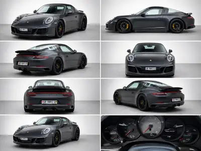 Porsche 911 Targa 4 GTS — Chef-d'œuvre décapotable, 450 ch, 33'500 km seulement — dettaglio