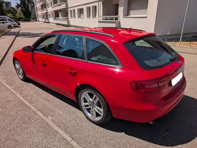 Audi A4 Avant 1.8 TFSI 170 ch — Break sportif S-Line, sans sinistre, 117 500 km — Heckansicht