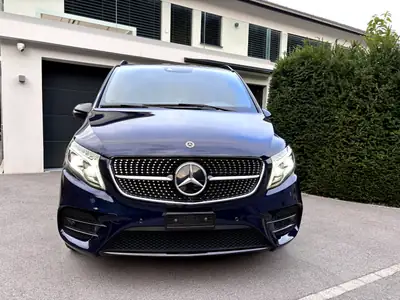 Mercedes-Benz V 300 d Swiss Edition — Monospace premium 4MATIC, 83 700 km, garantie constructeur — fianco