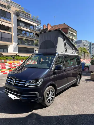 VW T6 2.0 TDI 204 Ocean DSG — Van premium 4x4, 60'000 km, sans sinistre — Seitenansicht