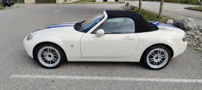 Mazda MX-5 2.0 Sport — Cabriolet mythique, 160 ch pure, sans accident — Heckansicht