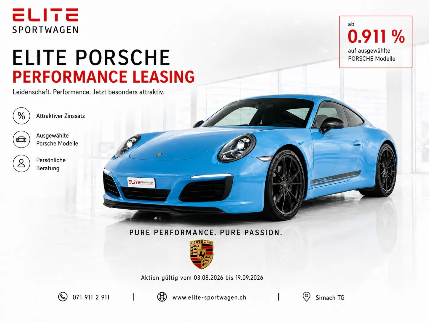 Porsche 911 Carrera T 2018 — Coupé sportif pur jeu, boîte manuelle, 8300 km seulement