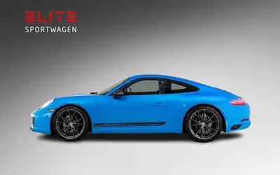 Porsche 911 Carrera T 2018 — Coupé sportif pur jeu, boîte manuelle, 8300 km seulement — Miniatur 12