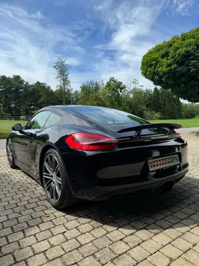 Porsche 718 Boxster 2.7 Black Edition — Roadster sportif PDK, histórique complet, 145'000 km — arrière