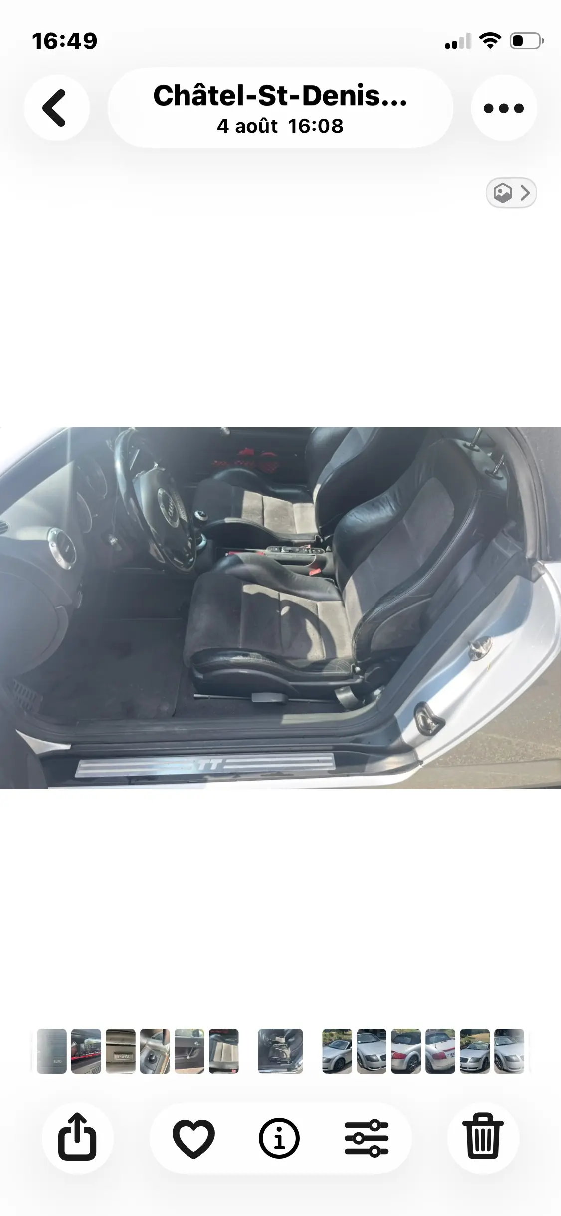 Audi TT Quattro Roadster 225 ch — Sportive décapotable Turbo, all-wheel drive