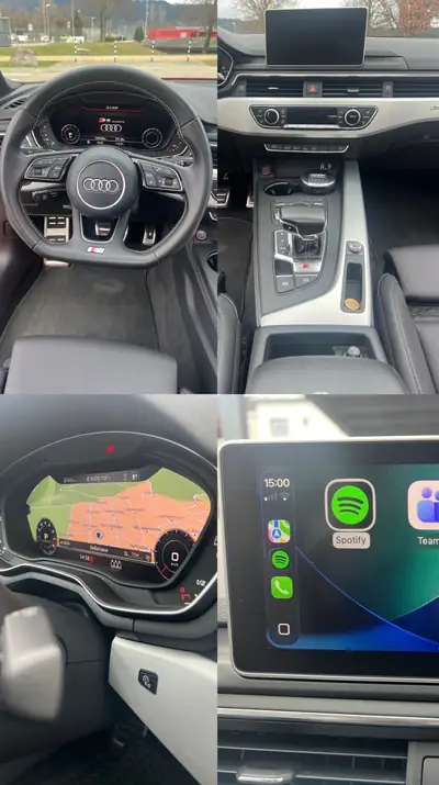Audi S5 3.0 V6 TFSI Quattro — Berline sport 353 ch, sans sinistre — intérieur