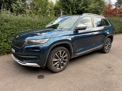 Škoda Kodiaq 2.0 TDI 190 DSG Scout — 7 places, diesel performant, sans sinistre — exterior view
