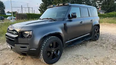 Land Rover Defender 5.0 V8 SC Carpathian Edition — SUV sportif 525 ch, 70'000 km seulement — vista esterna