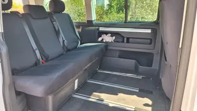 VW T6 2.0 TDI 150 Beach DSG — Monospace spacieux sans accident, 7 places — cruscotto