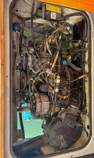 VW T3 Typ 2 1989 — Le classique du camping-car, moteur essence fiable — détail
