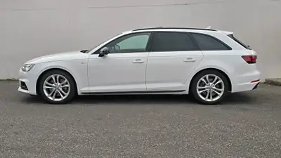 Audi A4 Avant 2.0 TFSI 252 S-line — Break sportif quattro, toit panoramique — côté