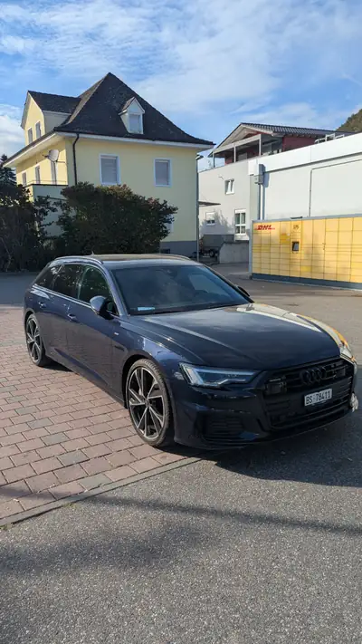 Audi A6 Avant 50 TFSI e — Hybride rechargeable sportive, 39 500 km seulement — vue extérieure
