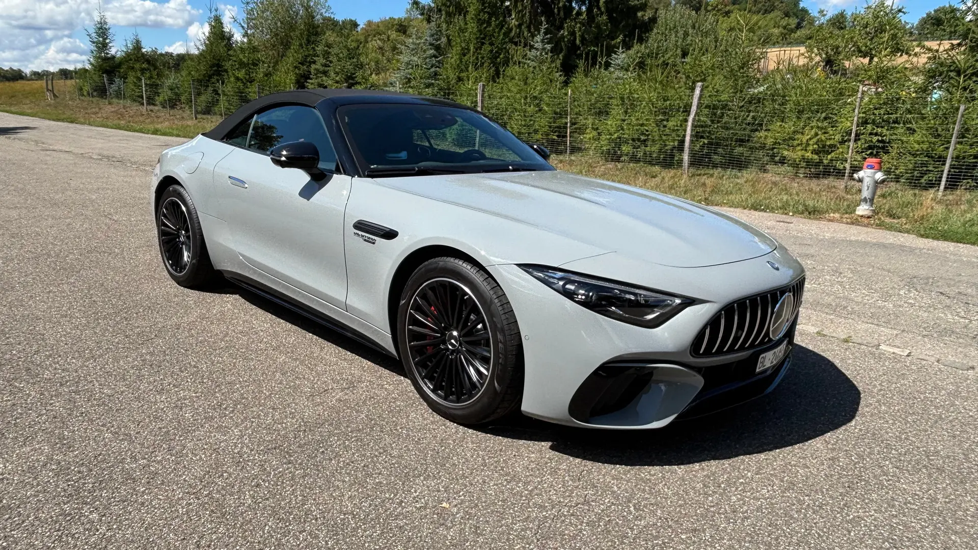 Mercedes-Benz SL 55 AMG 4matic+ — Cabriolet haute performance, seulement 4800 km
