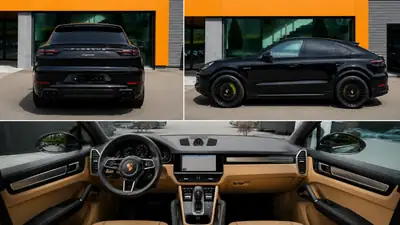 Porsche Cayenne Coupé 3.0 V6 E-Hybrid — SUV premium hybride rechargeable, 44 000 km — détail