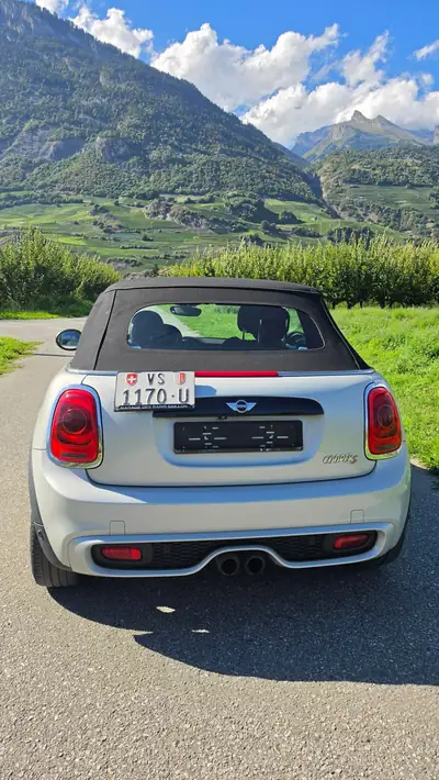 MINI Cabrio Cooper S 2.0i — Cabriolet 192 ch, entretien complet, sans sinistre — Heckansicht