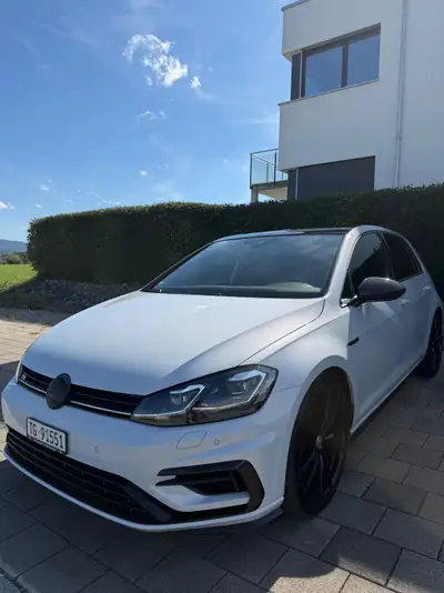 VW Golf 7 R Facelift 2018 — 374 ch ABT, Akrapovič, 4Motion intégral — exterior view