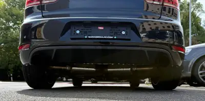 VW Golf 2.0 TSI GTI Edition 35 — 235 ch, moteur R, échappement sport BULL X — détail
