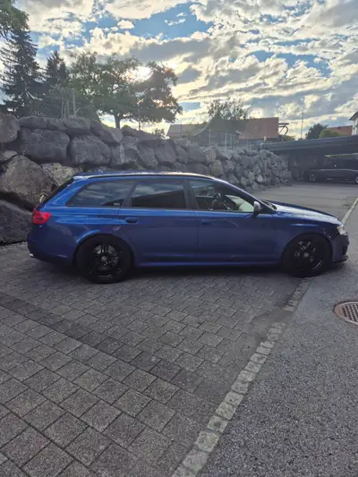 Audi RS6 Avant 5.0 V10 TFSI — Break haute performance, 580 ch, historique sans sinistre — Seitenansicht